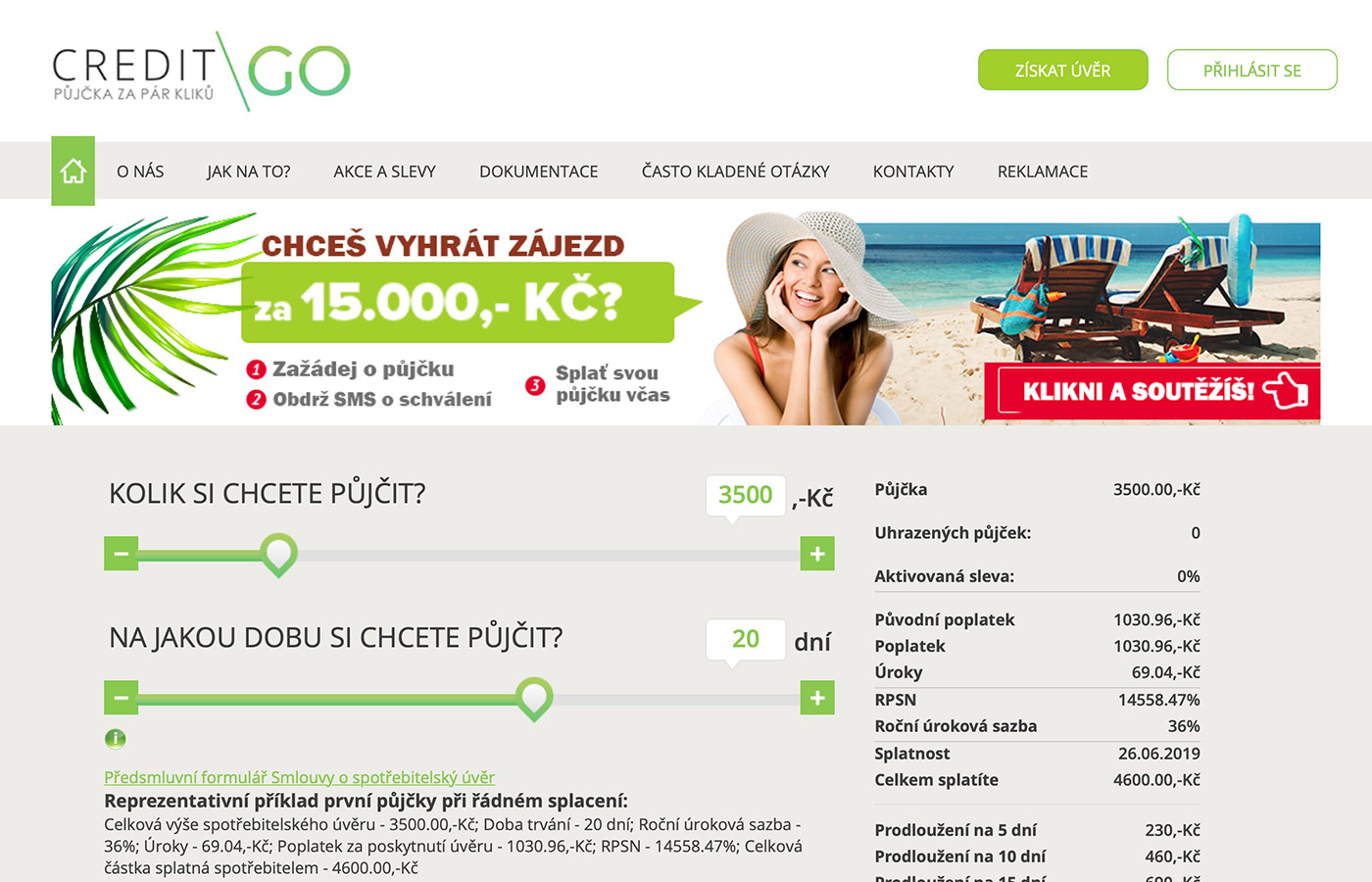 CreditGO půjčka (www.creditgo.cz) - Recenze, zkušenosti a ...