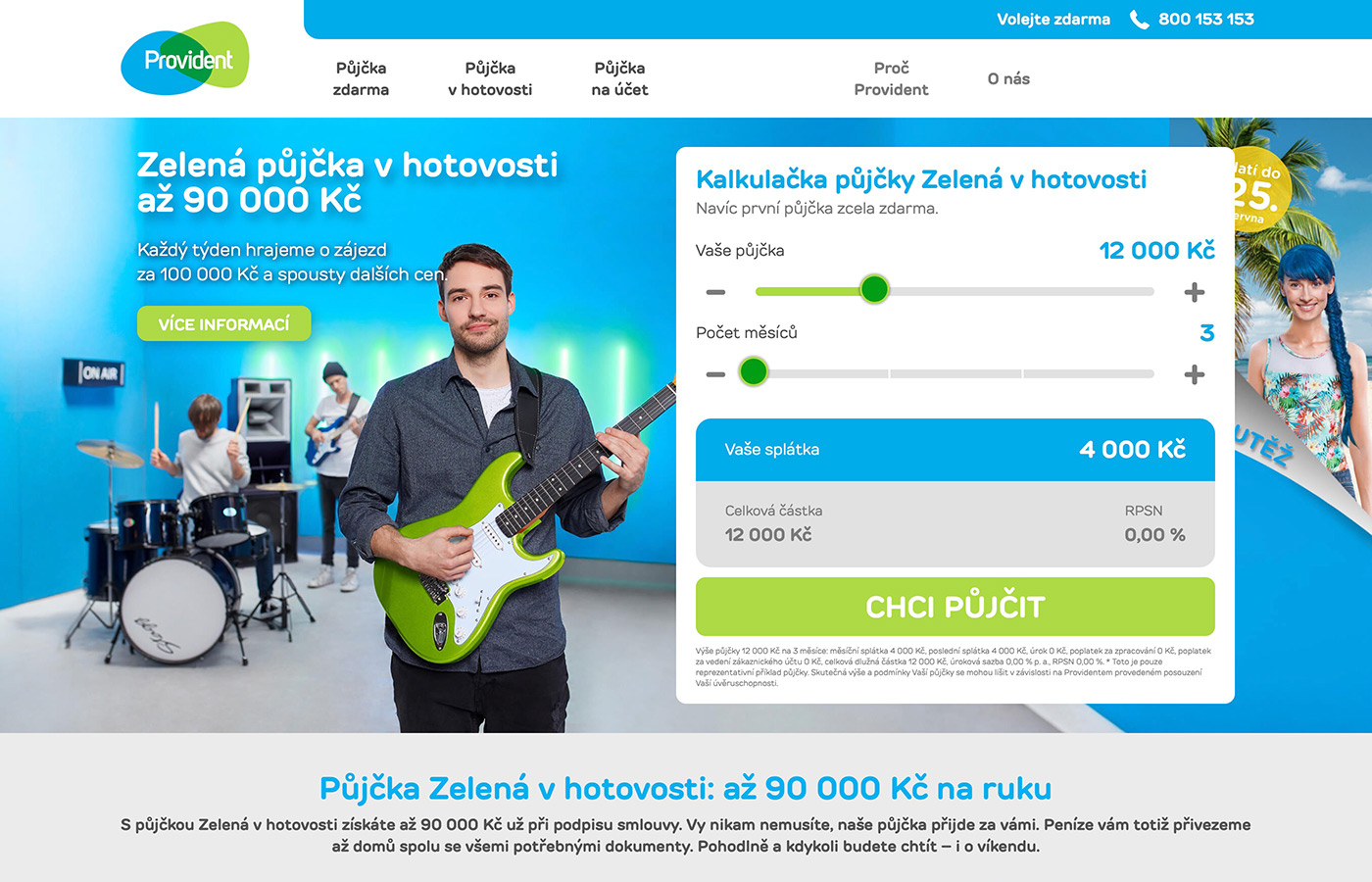 Webové stránky https://www.provident.cz/pujcky/pujcka-v-hotovosti